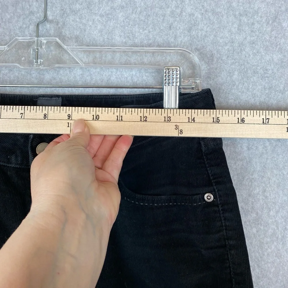 Vintage Black Jag Corduroy Jeans Size 6 - Picture 9 of 10